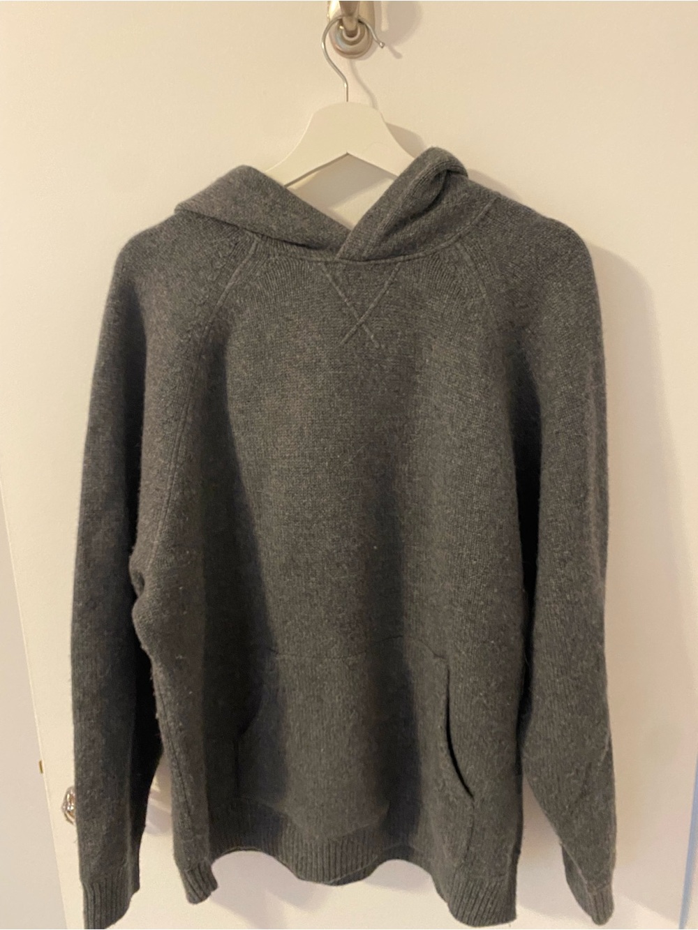 TNA Dark Gray Crewneck Hoodie Sweater